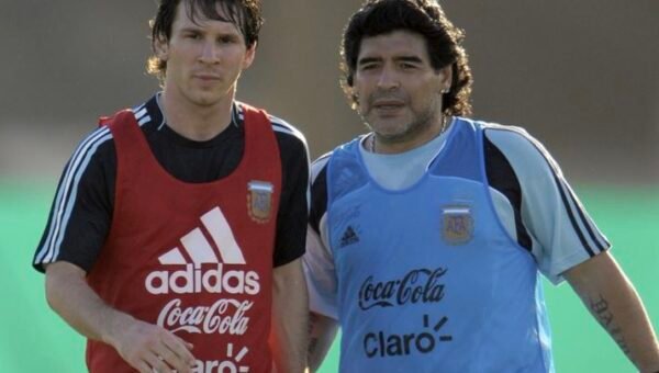Maradona e Messi