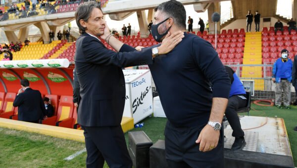 Gattuso e Pippo Inzaghi