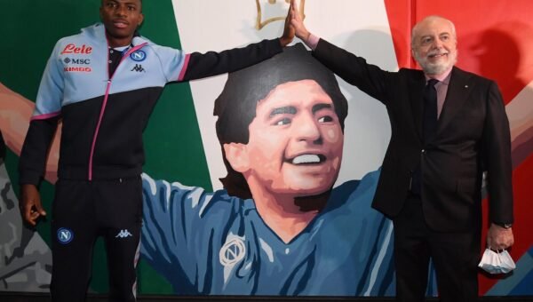 Osimhen e De Laurentiis