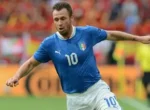 Antonio Cassano con la maglia dell'Italia