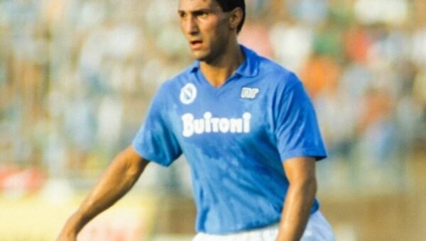 Bruno Giordano ai tempi del Napoli di Maradona