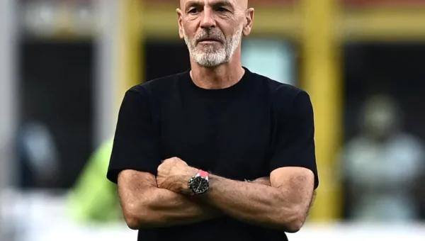 L'allenatore Stefano Pioli