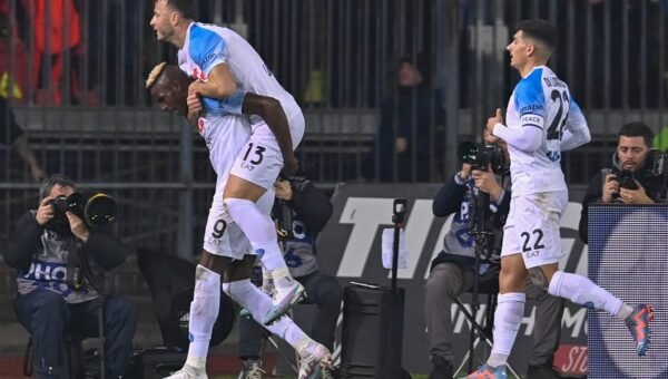 italian soccer Serie A match Empoli FC vs SSC Napoli