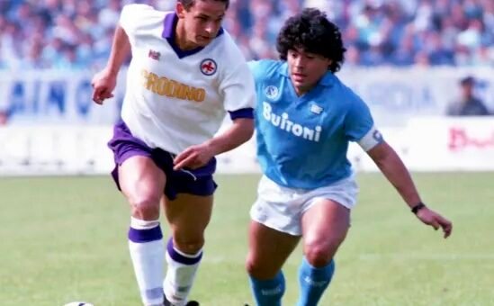 Baggio e Maradona