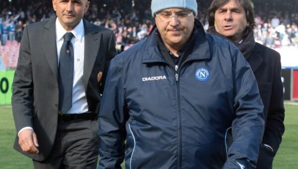 Marino con Spalletti e Bruno Conti