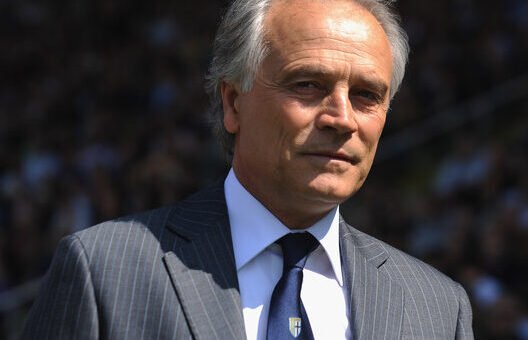 L'allenatore Franco Colomba, ex tecnico del Napoli