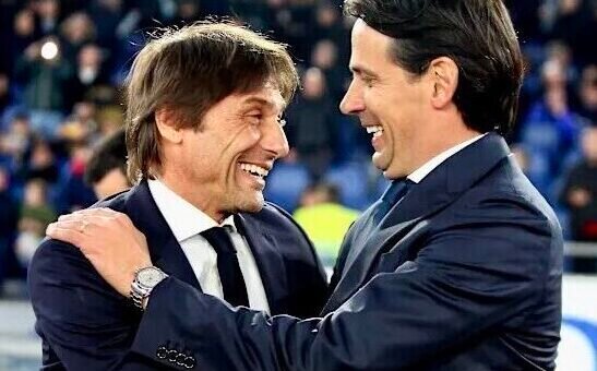 Simone Inzaghi e Antonio Conte