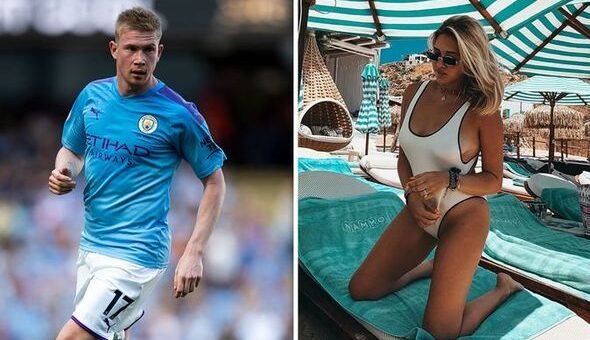 De Bruyne e moglie (foto DailyE)