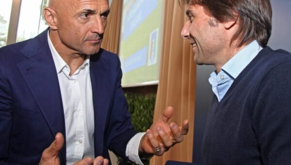 Luciano Spalletti e Antonio Conte