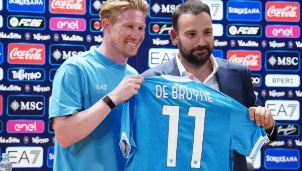 Kevin De Bruyne e Giovanni Manna