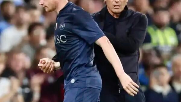 Kevin De Bruyne e Antonio Conte