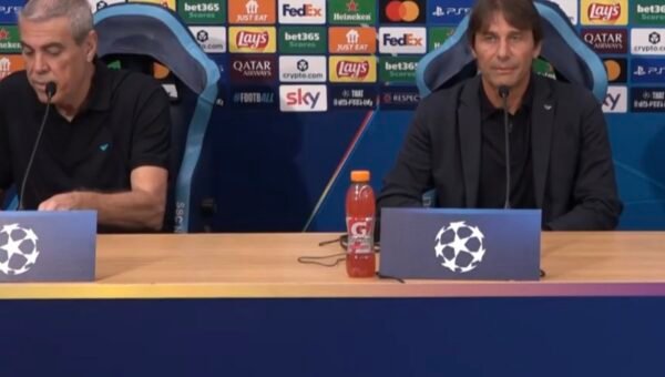 Antonio Conte con Guido Baldari