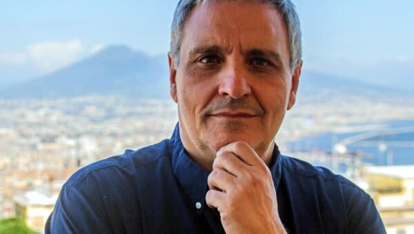 Lo scrittore Maurizio De Giovanni