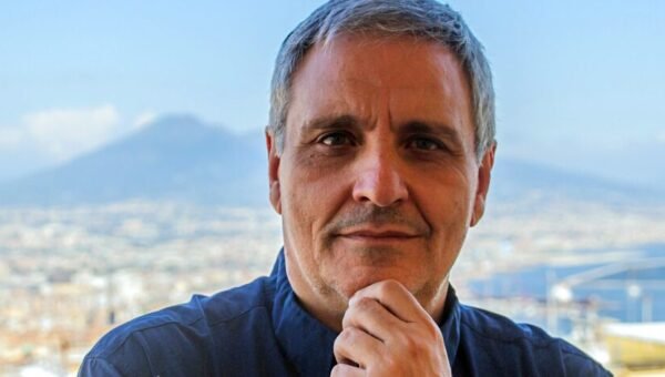 Lo scrittore Maurizio De Giovanni