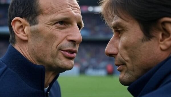 Massimiliano Allegri e Antonio Conte (immagine creata con Grok)
