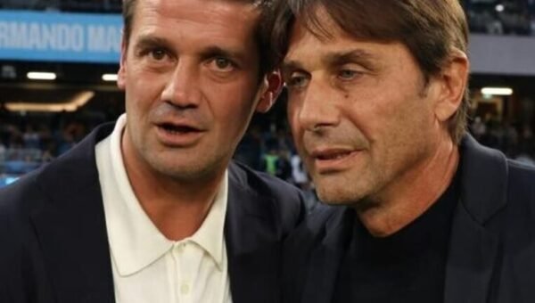 Christian Chivu e Antonio Conte