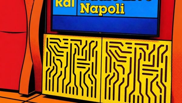 Lo studio di Rai Radio Live Napoli