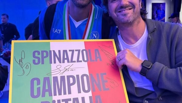 Leonardo Spinazzola con Davide Lippi