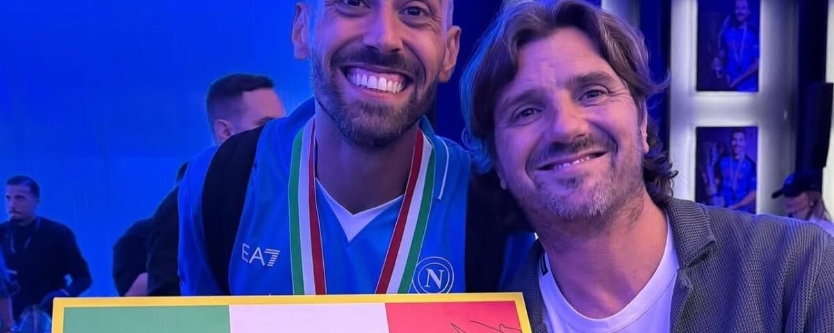 Leonardo Spinazzola con l'agente Davide Lippi, titolare della Reset Group