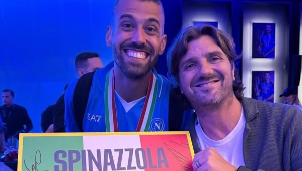 Leonardo Spinazzola con l'agente Davide Lippi, titolare della Reset Group