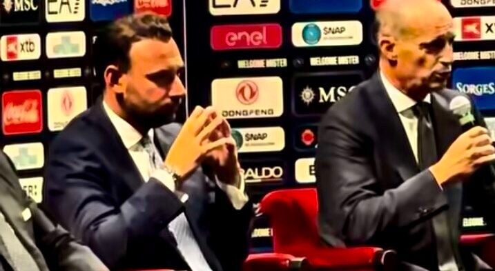 Giovanni Manna e Massimiliano Allegri
