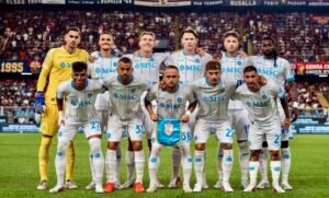 La formazione titolare del Napoli in casa del Genoa